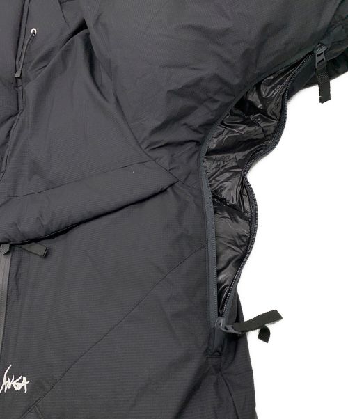 NANGA（ナンガ）NANGA (ナンガ) MOUNTAIN BELAY COAT ブラック サイズ:Lの古着・服飾アイテム
