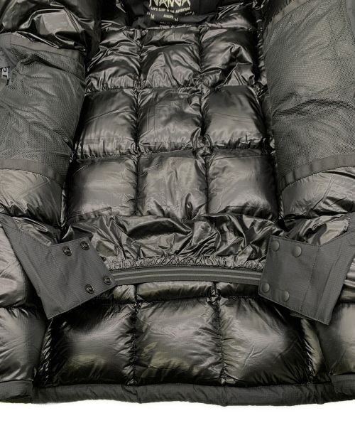 NANGA（ナンガ）NANGA (ナンガ) MOUNTAIN BELAY COAT ブラック サイズ:Lの古着・服飾アイテム