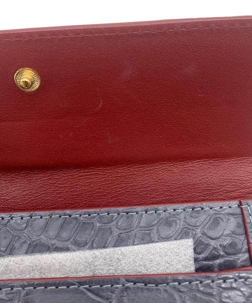 Alumuco（アルムコ）Alumuco (アルムコ) 長財布 パープルの古着・服飾アイテム