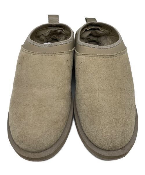 suicoke（スイコック）suicoke (スイコック) ムートンサボスリッポン ベージュ サイズ:23の古着・服飾アイテム