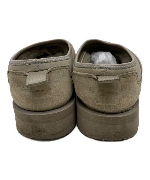 suicoke（スイコック）suicoke (スイコック) ムートンサボスリッポン ベージュ サイズ:23の古着・服飾アイテム