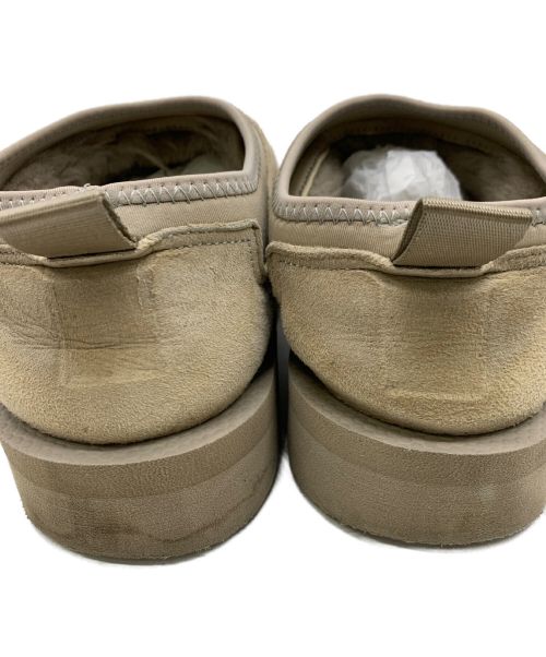 suicoke（スイコック）suicoke (スイコック) ムートンサボスリッポン ベージュ サイズ:23の古着・服飾アイテム