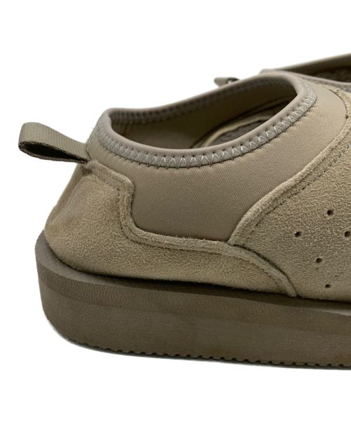suicoke（スイコック）suicoke (スイコック) ムートンサボスリッポン ベージュ サイズ:23の古着・服飾アイテム