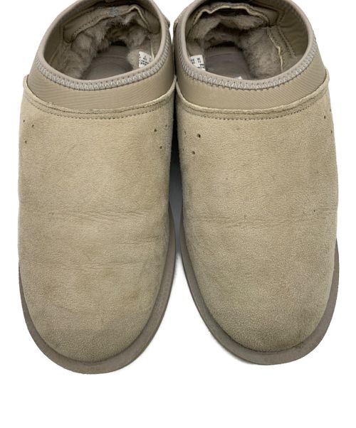suicoke（スイコック）suicoke (スイコック) ムートンサボスリッポン ベージュ サイズ:23の古着・服飾アイテム