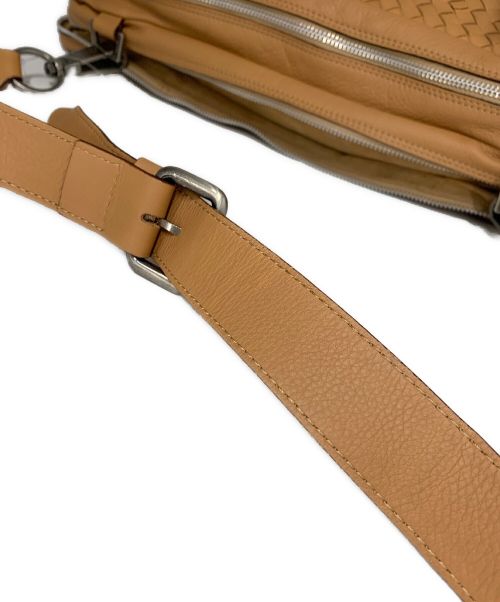 FALORNI（ファロルニ）FALORNI (ファロルニ) 2WAYバッグ M.FALORNI ベージュの古着・服飾アイテム