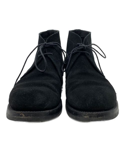MUSHMANS（マッシュマンズ）MUSHMANS (マッシュマンズ) チャッカーブーツ ブラック サイズ:25の古着・服飾アイテム