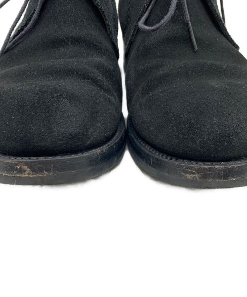 MUSHMANS（マッシュマンズ）MUSHMANS (マッシュマンズ) チャッカーブーツ ブラック サイズ:25の古着・服飾アイテム