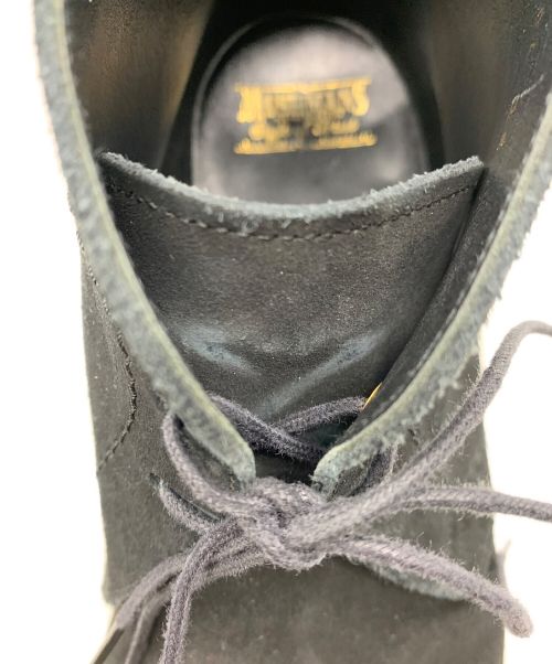 MUSHMANS（マッシュマンズ）MUSHMANS (マッシュマンズ) チャッカーブーツ ブラック サイズ:25の古着・服飾アイテム