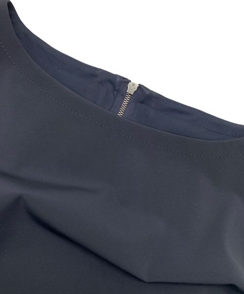 FOXEY NEWYORK（フォクシーニューヨーク）FOXEY NEWYORK (フォクシーニューヨーク) ノースリーブワンピース ネイビー サイズ:38の古着・服飾アイテム