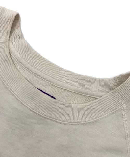 THE NORTHFACE PURPLELABEL（ザ・ノースフェイス パープルレーベル）THE NORTHFACE PURPLELABEL (ザ・ノースフェイス パープルレーベル) 10oz H/S クルーネックスウェット ベージュ サイズ:Mの古着・服飾アイテム