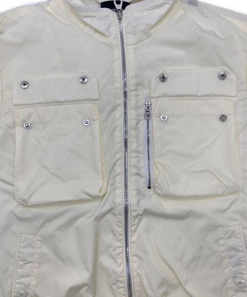 DUVETICA（デュベティカ）DUVETICA (デュベティカ) brusson ナイロンショートパーカー アイボリー サイズ:50の古着・服飾アイテム