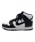NIKE (ナイキ) WMNS DUNK HIGH / ハイカットスニーカー ホワイト×ブラック サイズ:27 CN：7000円