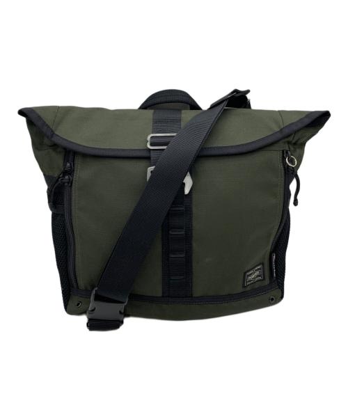 PORTER（ポーター）PORTER (ポーター) メッセンジャーバッグ GRIP オリーブの古着・服飾アイテム