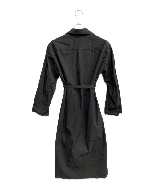 AURALEE（オーラリー）AURALEE (オーラリー) シャツワンピース ブラックの古着・服飾アイテム