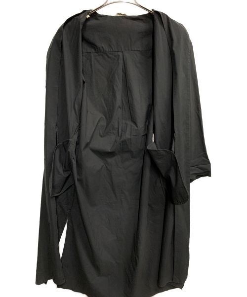 AURALEE（オーラリー）AURALEE (オーラリー) シャツワンピース ブラックの古着・服飾アイテム