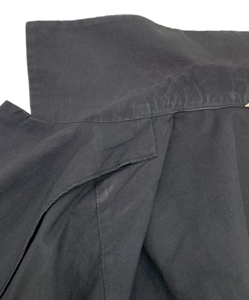 AURALEE（オーラリー）AURALEE (オーラリー) シャツワンピース ブラックの古着・服飾アイテム