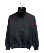 adidasアディダス）の古着「ヴィンテージトラックジャケット」｜ブラック×レッド