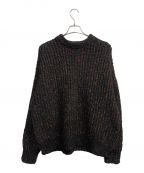 MAISON SPECIALメゾンスペシャル）の古着「ケーブルニット」｜ブラック