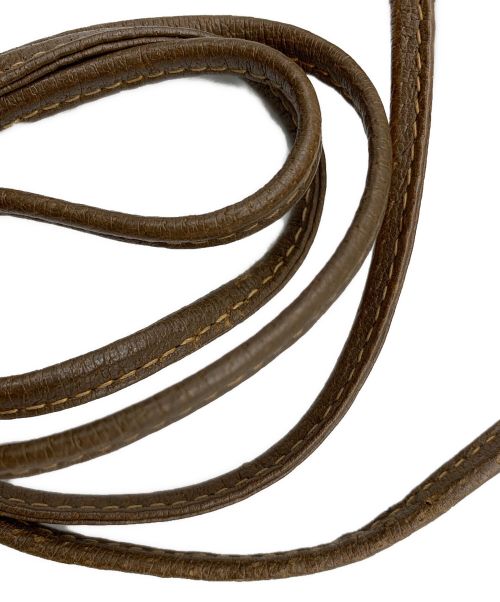 GUCCI（グッチ）GUCCI (グッチ) ショルダーポーチ シェリーライン ブラウンの古着・服飾アイテム