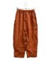 かぐれ (カグレ) リネンサルエルパンツ ブラウン サイズ:Free：4000円