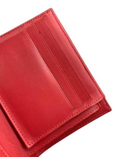 CHANEL（シャネル）CHANEL (シャネル) 3つ折り財布 / キャビアスキン レッドの古着・服飾アイテム