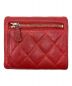 CHANEL (シャネル) 3つ折り財布 / キャビアスキン レッド：30000円