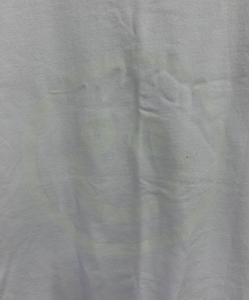 BALENCIAGA（バレンシアガ）BALENCIAGA (バレンシアガ) スマイルプリントオーバーサイズTシャツ ホワイト サイズ:XSの古着・服飾アイテム
