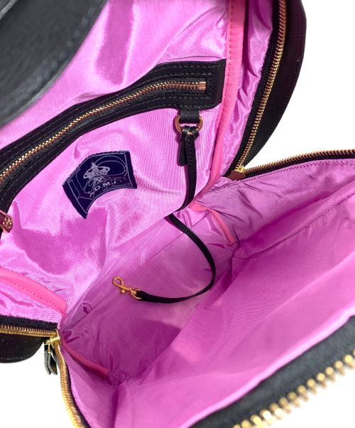 A.D.M.J.（エーディーエムジェイ）A.D.M.J. (エーディーエムジェイ) ボディーバッグ ブラックの古着・服飾アイテム