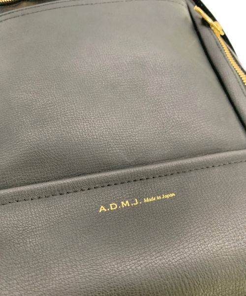 A.D.M.J.（エーディーエムジェイ）A.D.M.J. (エーディーエムジェイ) ボディーバッグ ブラックの古着・服飾アイテム