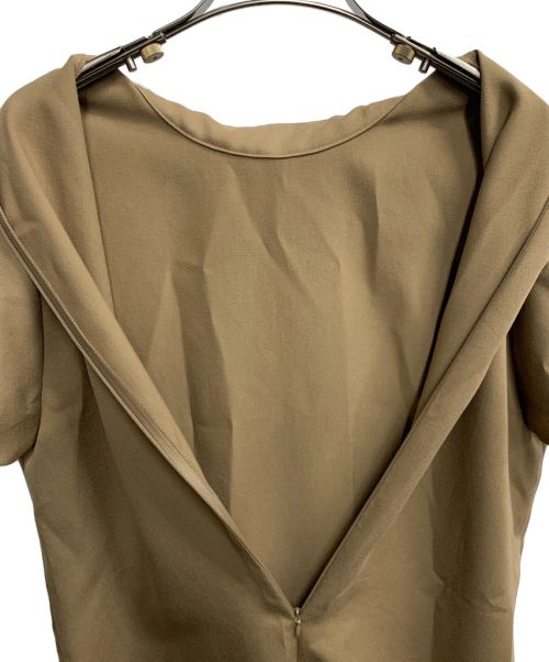 VERMEIL par iena（ヴェルメイユ パー イエナ）VERMEIL par iena (ヴェルメイユ パー イエナ) ブラウスワンピース ブラウン サイズ:38の古着・服飾アイテム