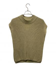 MARKAWARE（マーカウェア）の古着「モックネックベスト」｜モカ