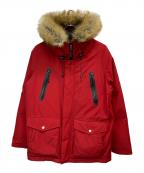 Schottショット）の古着「シュノーケルダウンパーカー」｜レッド