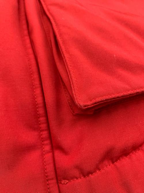 Schott（ショット）Schott (ショット) シュノーケルダウンパーカー レッド サイズ:Mの古着・服飾アイテム