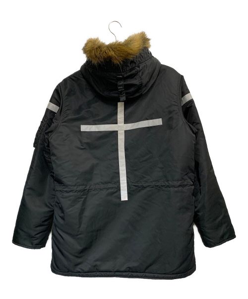 SUPREME（シュプリーム）SUPREME (シュプリーム) N-3Bタイプコート ブラック×オレンジ サイズ:Mの古着・服飾アイテム