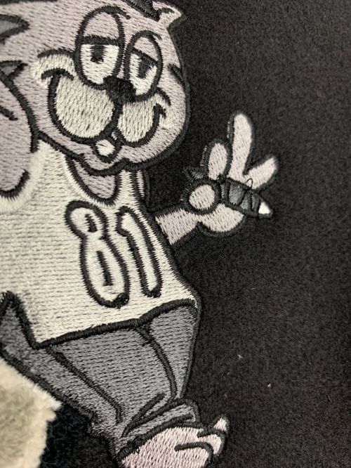 A'gem（エージェム）A'gem (エージェム) 猫CAT スタジャン ブラック サイズ:FREEの古着・服飾アイテム