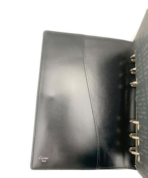 Cartier（カルティエ）Cartier (カルティエ) 手帳カバー ブラックの古着・服飾アイテム