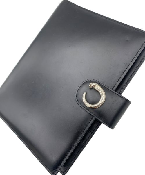 Cartier（カルティエ）Cartier (カルティエ) 手帳カバー ブラックの古着・服飾アイテム