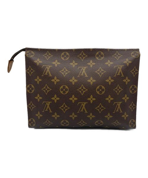 LOUIS VUITTON（ルイ ヴィトン）LOUIS VUITTON (ルイ ヴィトン) セカンドバッグ ポシェットトワレット26 ブラウンの古着・服飾アイテム