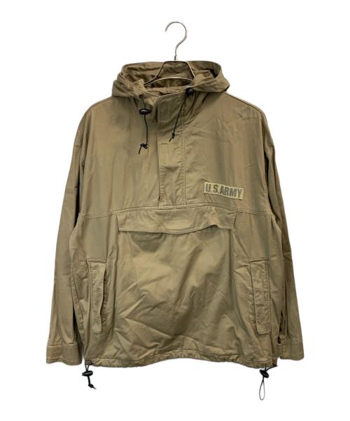 US ARMY（ユーエスアーミー）US ARMY (ユーエスアーミー) アノラックパーカー ブラウン サイズ:Mの古着・服飾アイテム