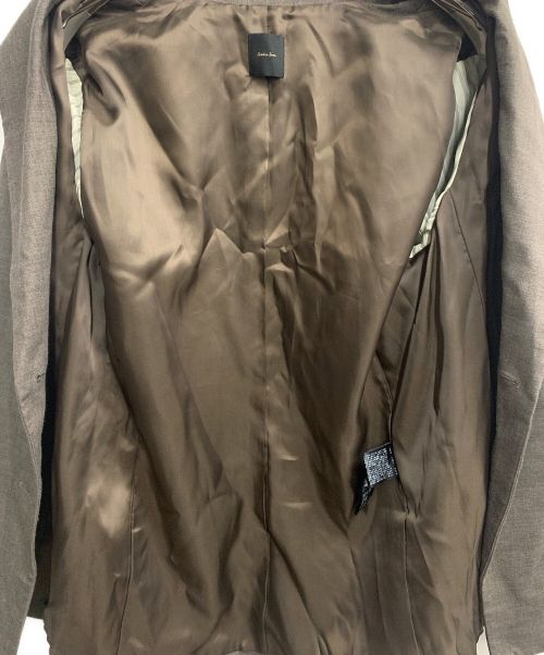 Spick and Span（スピック＆スパン）Spick and Span (スピックアンドスパン) ピークドラペルジャケット チャコールグレー サイズ:38の古着・服飾アイテム