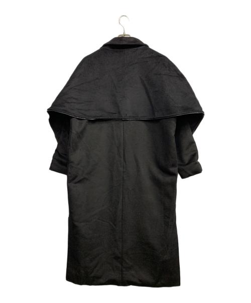 &gaime（アンジェム）&gaime (アンジェム) ロングコート / Stole coat ブラック サイズ:FREEの古着・服飾アイテム