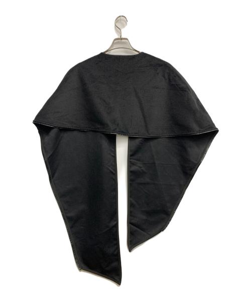 &gaime（アンジェム）&gaime (アンジェム) ロングコート / Stole coat ブラック サイズ:FREEの古着・服飾アイテム