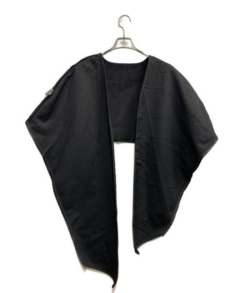 &gaime（アンジェム）&gaime (アンジェム) ロングコート / Stole coat ブラック サイズ:FREEの古着・服飾アイテム