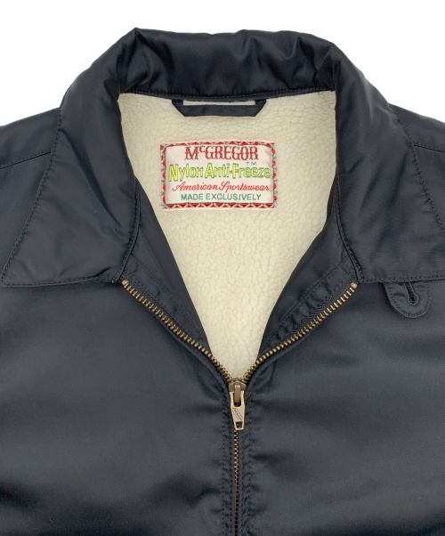 McGREGOR（マクレガー）McGREGOR (マクレガー) WACKO MARIA (ワコマリア) ナイロンアンチフリーズジャケット ブラック サイズ:Mの古着・服飾アイテム