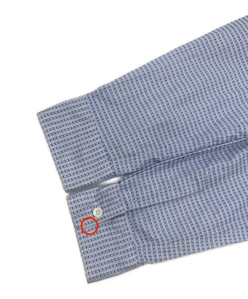 COMME des GARCONS HOMME DEUX（コムデギャルソン オム ドゥ）COMME des GARCONS HOMME DEUX (コムデギャルソン オム ドゥ) ロングスリーブシャツ ブルー サイズ:Sの古着・服飾アイテム