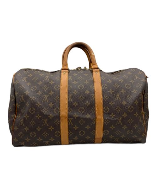 LOUIS VUITTON（ルイ ヴィトン）LOUIS VUITTON (ルイ ヴィトン) トラベルバッグ キーポル45 ブラウンの古着・服飾アイテム