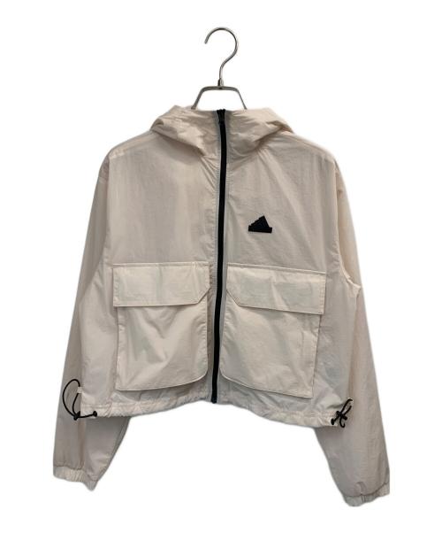 adidas（アディダス）adidas (アディダス) シティエスケープ 軽量ウインドブレーカー ピンク サイズ:Sの古着・服飾アイテム