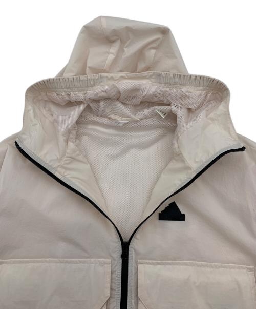 adidas（アディダス）adidas (アディダス) シティエスケープ 軽量ウインドブレーカー ピンク サイズ:Sの古着・服飾アイテム