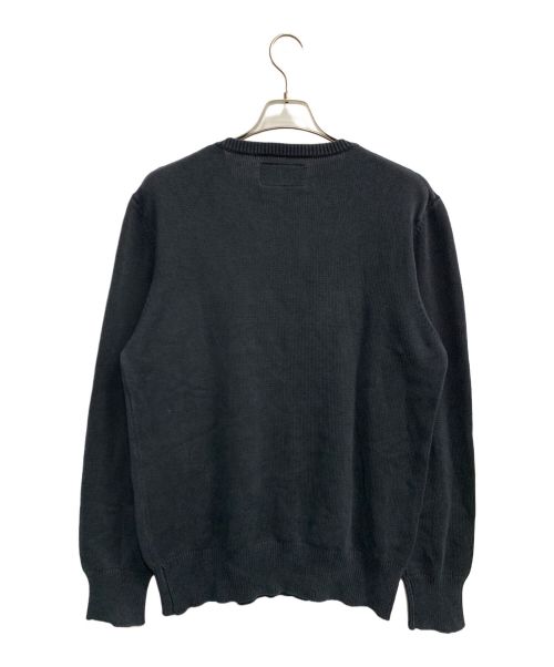 NEIGHBORHOOD（ネイバーフッド）NEIGHBORHOOD (ネイバーフッド) クルーネックニット ネイビー サイズ:LARGE REGULARの古着・服飾アイテム