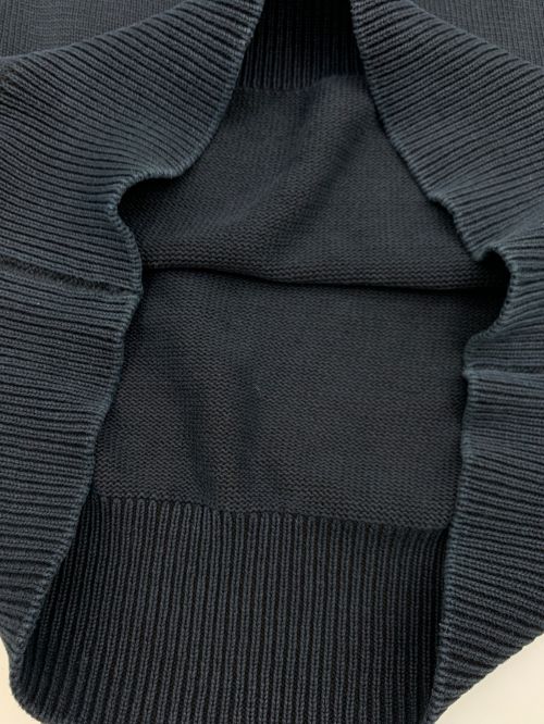 NEIGHBORHOOD（ネイバーフッド）NEIGHBORHOOD (ネイバーフッド) クルーネックニット ネイビー サイズ:LARGE REGULARの古着・服飾アイテム